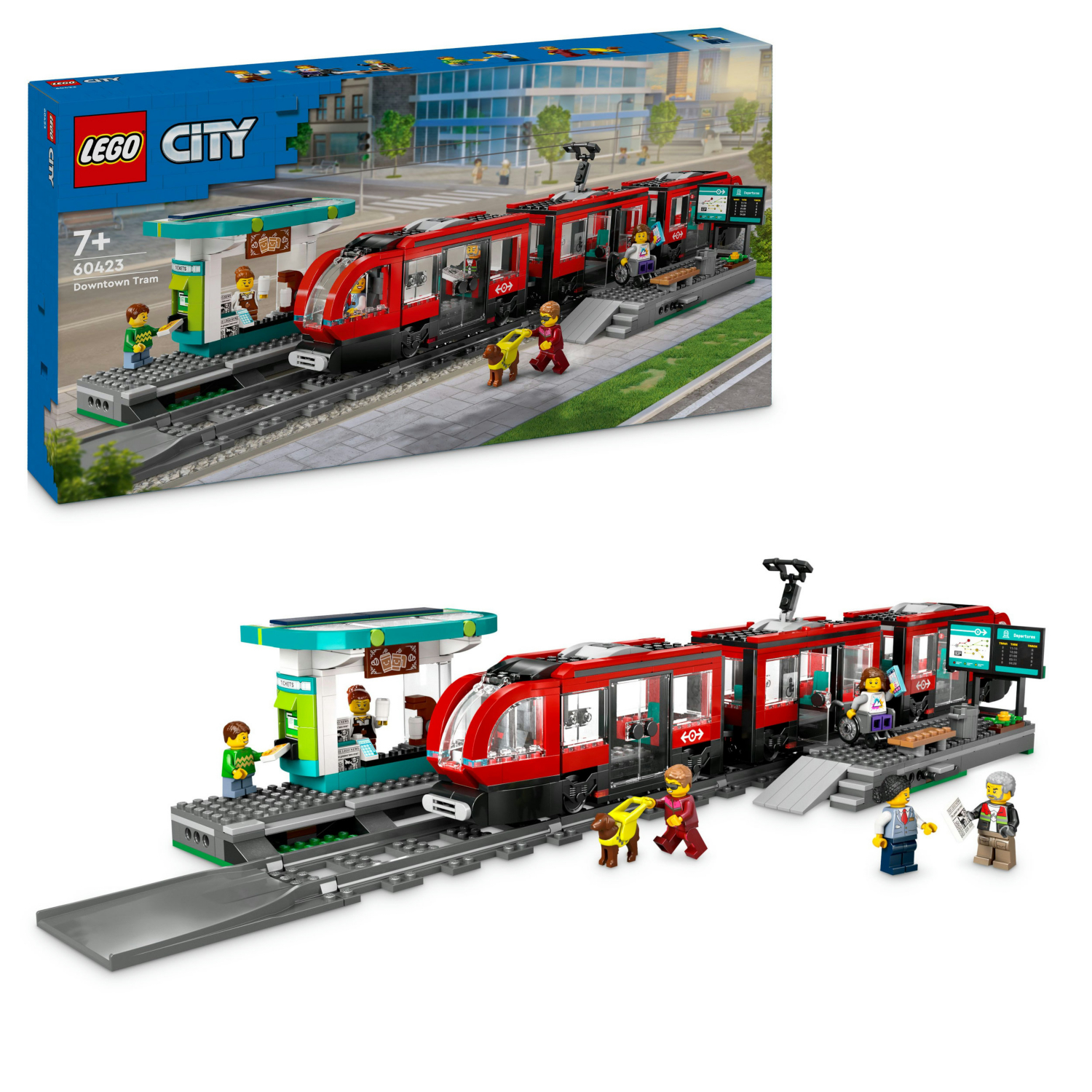 Lego City 60423 Tram With Stop - New & OVP - Image 8