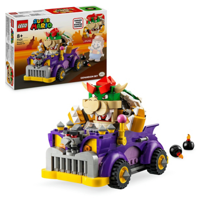 LEGO Super Mario Bowser’s Muscle Car Expansion Set 71431 Toys