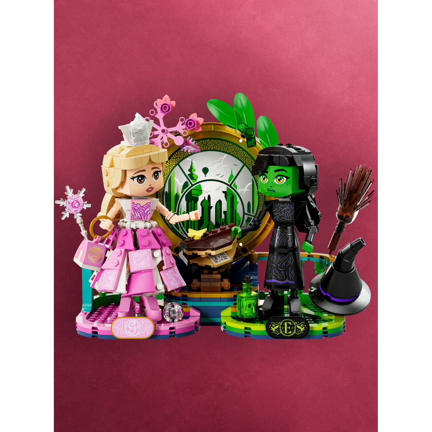 LEGO Wicked 75682 Elphaba & Glinda Figures - Image 8