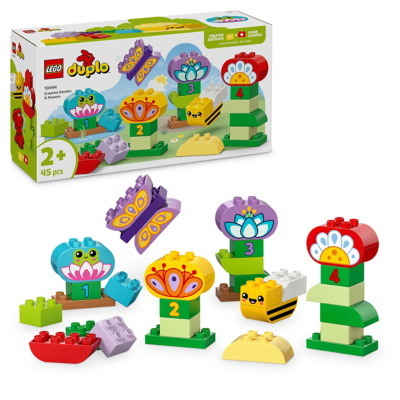 LEGO DUPLO Creative Garden & Flowers Stacking Toys Set 10444