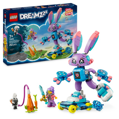 LEGO DREAMZzz 2in1 Izzie and Bunchurro the Gaming Bunny 71490