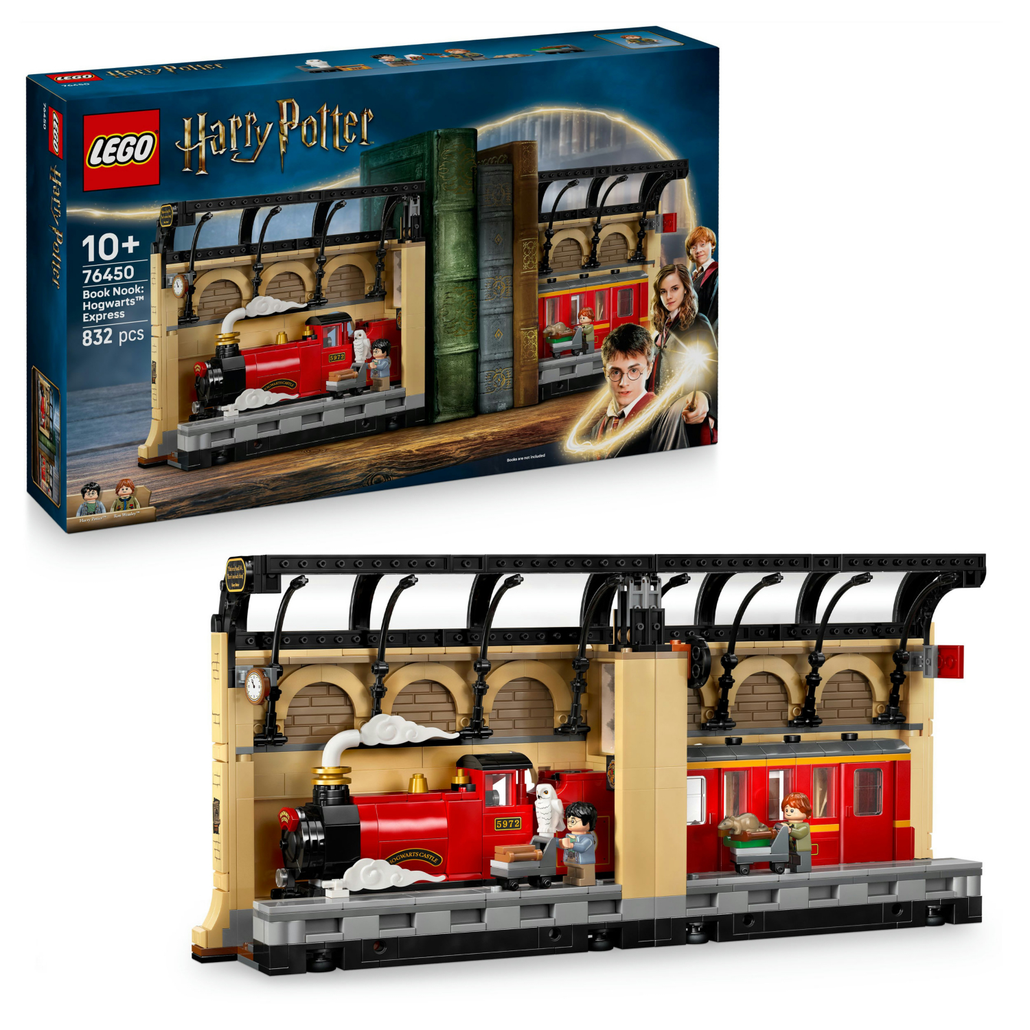 Lego Harry Potter Book Nook: Hogwarts Express 76450 - Image 7