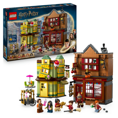 LEGO Harry Potter Quality Quidditch Supplies & Ice Cream Parlour 76452