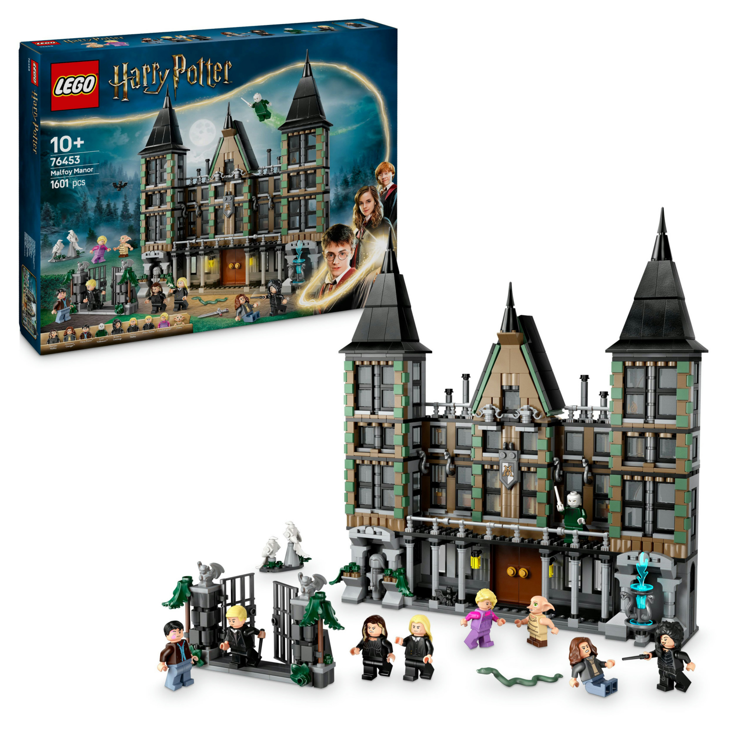 Lego Multi Harry Potter Malfoy Manor Building Toy 76453