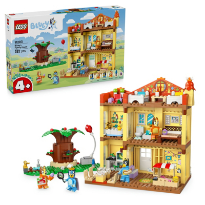 LEGO Bluey: Bluey's Family House Toy Playset 11203