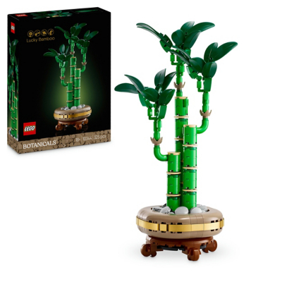 Lego Botanicals 10344 Lucky Bamboo Desk Plant Decor Playset