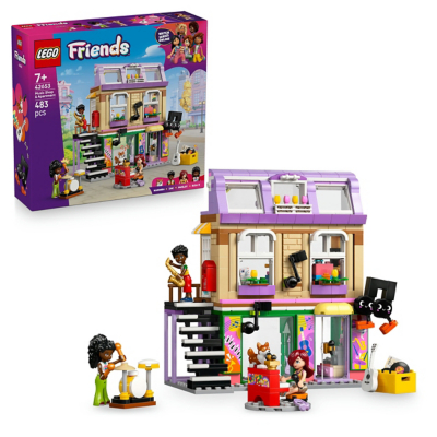 LEGO Friends Music Shop Apartment Toy Set 42653 Toys
