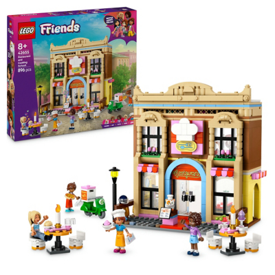 LEGO Friends Restaurant and Cooking School Set 42655 Toys