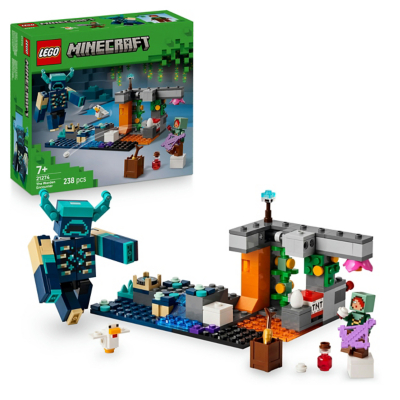 Lego Minecraft 21274 The Warden Encounter Deep Dark Biome Playset