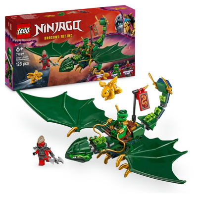 Lego Ninjago 71829 Lloyds Green Forest Dragon Figure Construction Playset