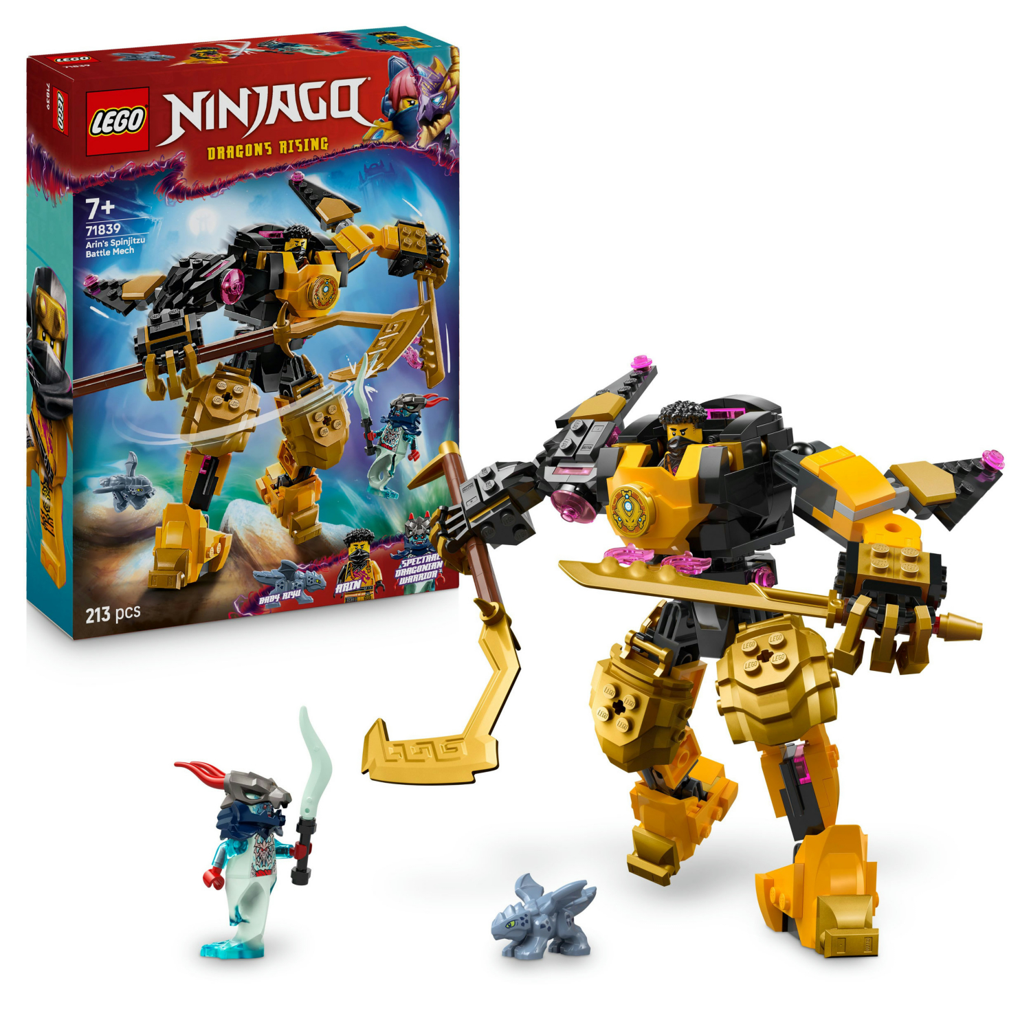 Lego Ninjago Arin's Spinjitzu Battle Mech Toy 71839