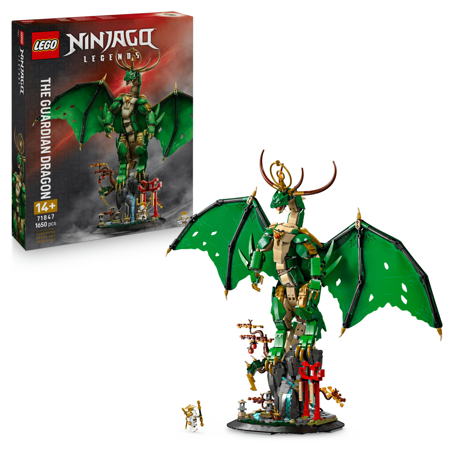 LEGO LEGO® NINJAGO® The Guardian Dragon Display Building Kit 71847 - Image 5