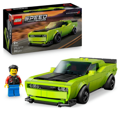 LEGO Speed Champions Dodge Challenger Srt Hellcat Sports Car 77237, Multi