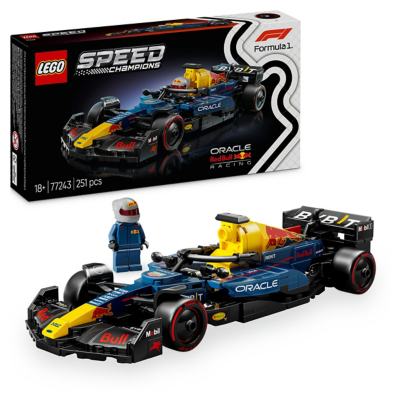 LEGO Speed Champions Oracle Red Bull Racing Rb20 F1 Race Car 77243, Multi