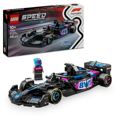 LEGO Speed Champions Bwt Alpine F1 Team A524 Race Car 77248, Multi