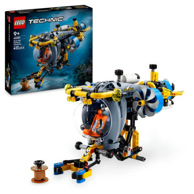 LEGO Technic Deep-Sea Research Submarine Toy 42201