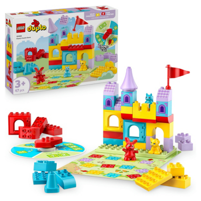 LEGO® DUPLO® Hopsy’s Castle Game Learn-Through-Play Building Toy 10450