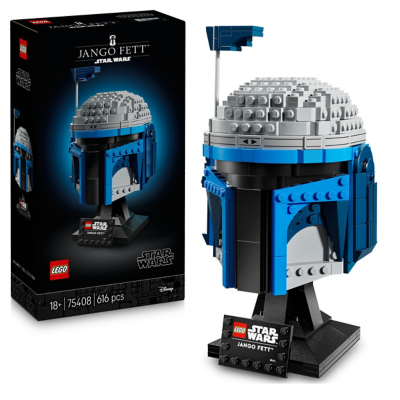 LEGO Star Wars Jango Fett Helmet Construction Set 75408