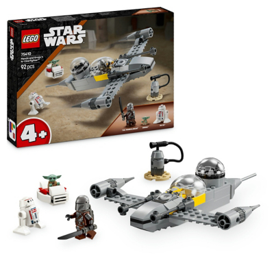 Lego Star Wars 75410 Mando And Grogus Figures N-1 Starfighter Construction Set
