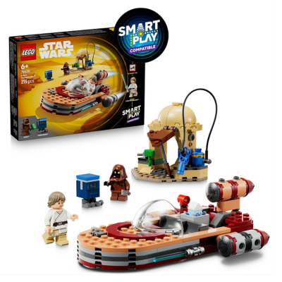 LEGO Star Wars SMART Play Compatible Luke's Landspeeder Construction Set 75420