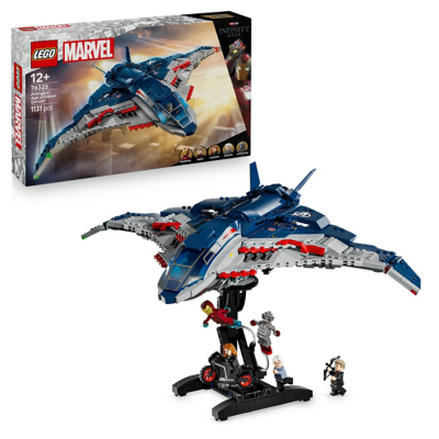 LEGO Marvel Avengers: Age of Ultron Quinjet 76325 | Toys