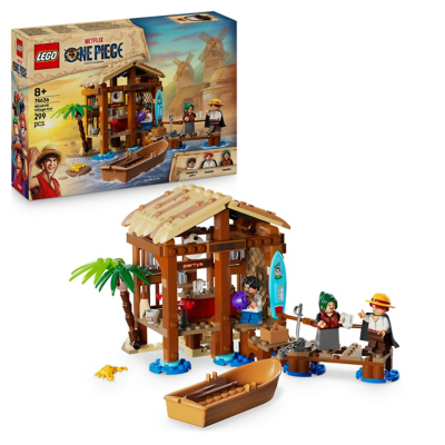Lego One Piece Windmill Village Hut Building Construction Playset