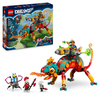 Lego Dreamzzz 2In1 Mateo's Fire Chameleon Toy 71492 Large