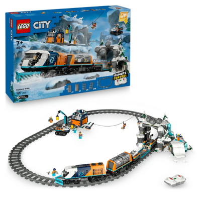 LEGO City Explorers' Arctic Polar Express Train 60470