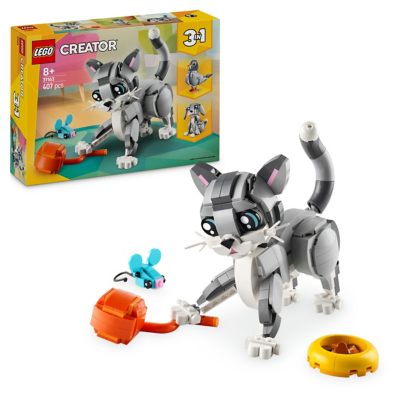 にゃんストマッタケア 3kg LEGO Creator 3in1 Playful Cat Toy Animal Set 31163 | Toys