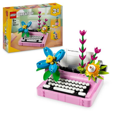 Lego Creator 31169 Typewriter & Flowers 3 in 1 Playset