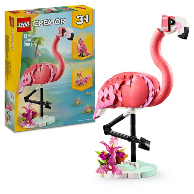 LEGO Creator 3in1 Wild Animals: Pink Flamingo 31170 | Toys