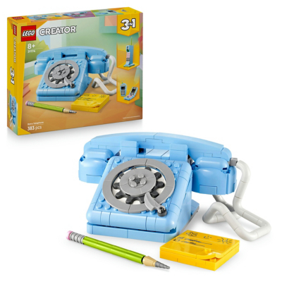 Lego Creator 31174 Retro Telephone 3 in 1 Building Toy