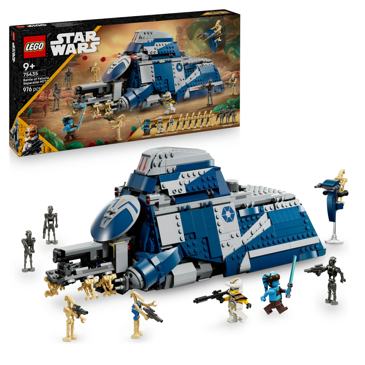 Lego Boys Lego® Star Wars 75435 The Clone Wars™ Battle Of Felucia Separatist Mtt™ Set Multi - Image 8
