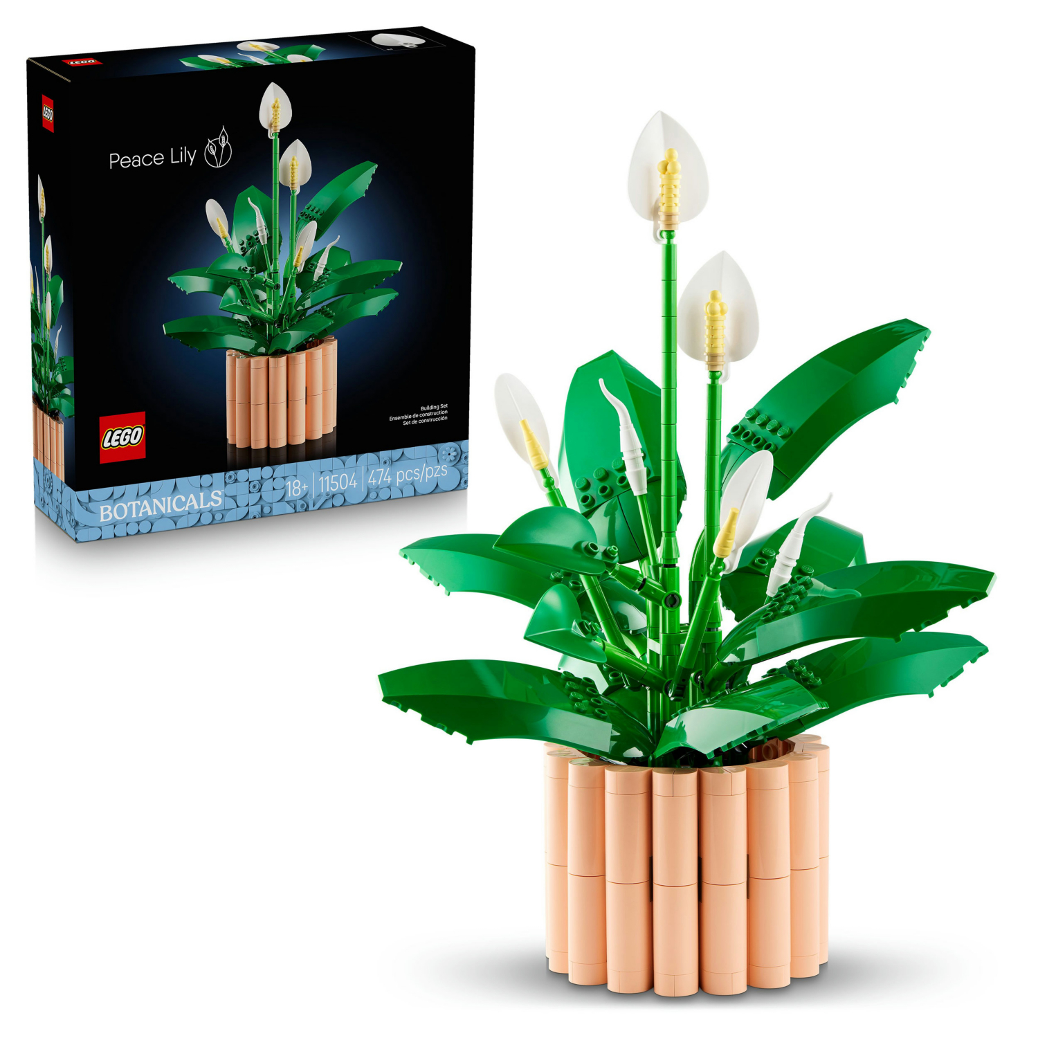 Lego Unisex Multicolor Botanicals Peace Lilly Size 3 - Image 29