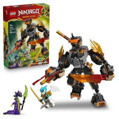 LEGO NINJAGO Cole's Mission Mech & Dragon Zane 71854 | Toys