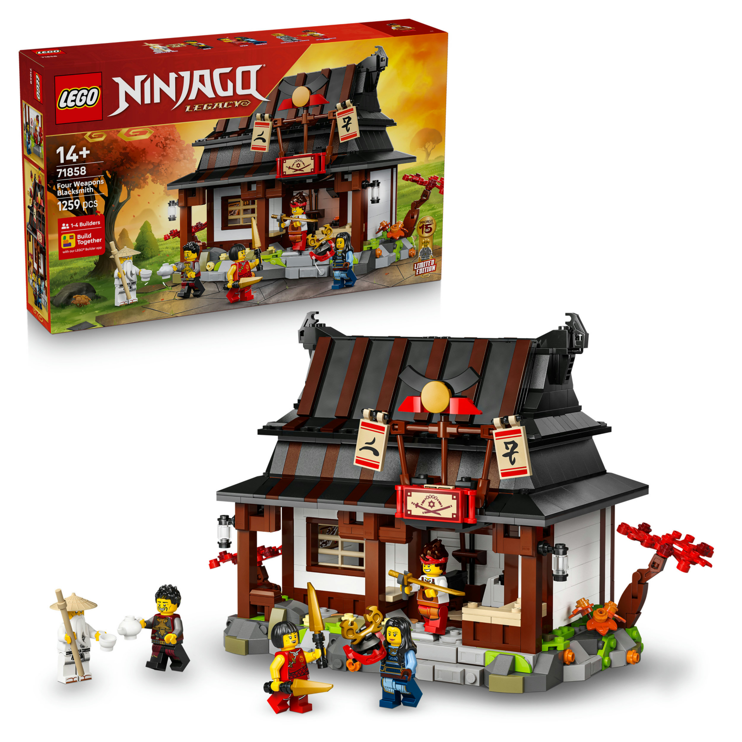 Lego Golden Ninjago 71858 Four Weapons Blacksmith 15Th Anniversary - Image 10