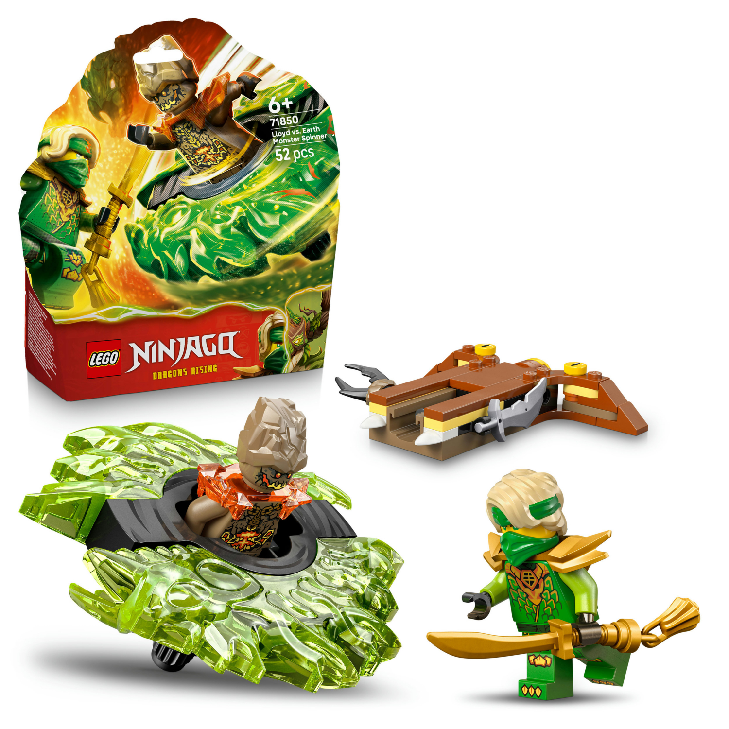 Lego Ninjago Lloyd Vs. Earth Monster Spinner 71850