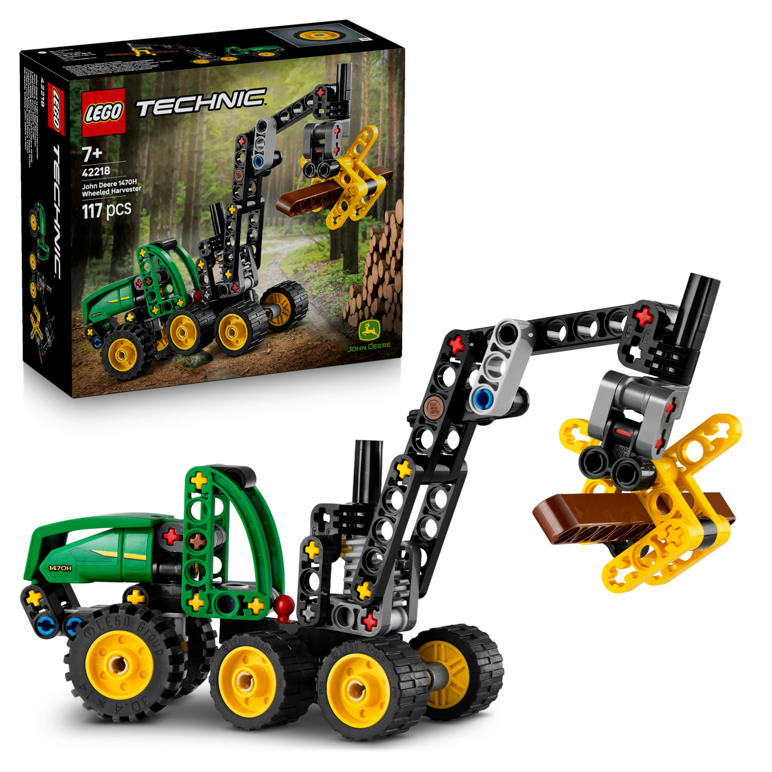 Lego John Deere 1470H Wheeled Harvester 42218 - Image 21