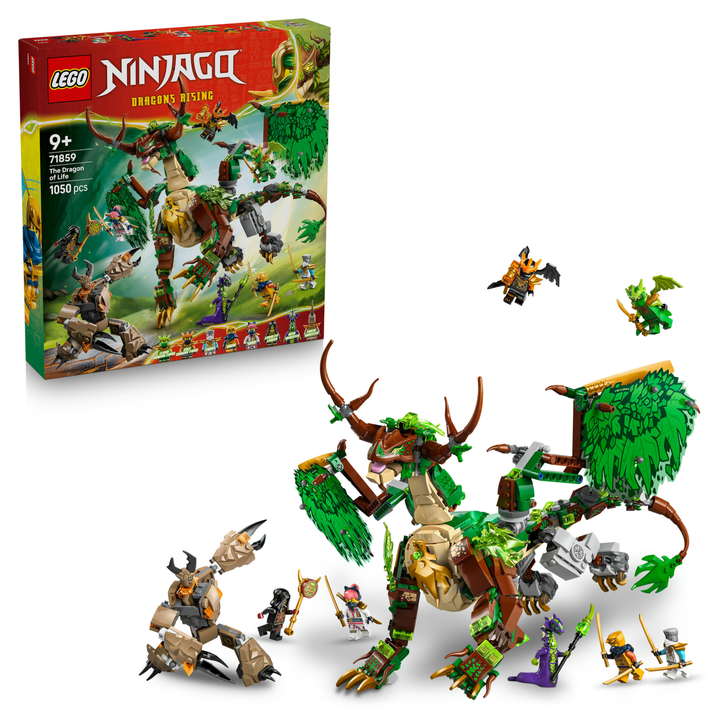 LEGO NINJAGO The Dragon of Life Figure Ninja Toy 71859 - Image 10