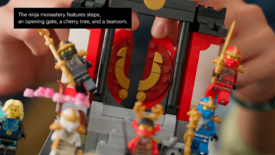 LEGO NINJAGO Ninja Character Display 15th Anniversary 71866 | Toys