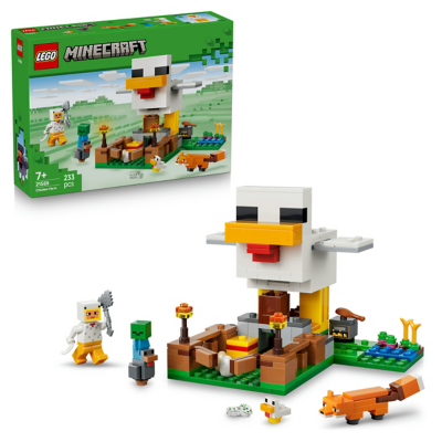 LEGO Minecraft Chicken Farm Construction Set 21585