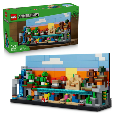 LEGO Minecraft Mini Biomes Construction Set 21589