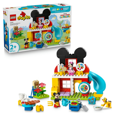 LEGO Duplo Disney Mickey Mouse Clubhouse with Minnie & Pluto Construction Set 10465