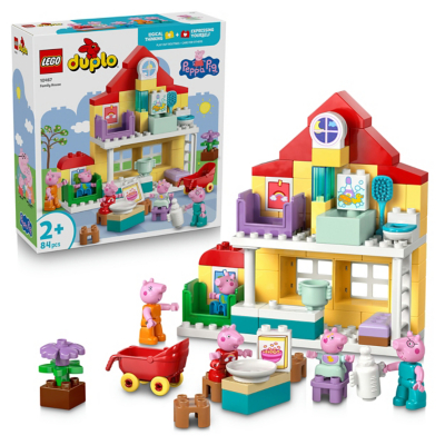 LEGO Duplo Peppa Pig Family House Construction Set 10467