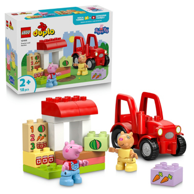 LEGO Duplo Peppa Pig Tractor And Market Construction Set 10468