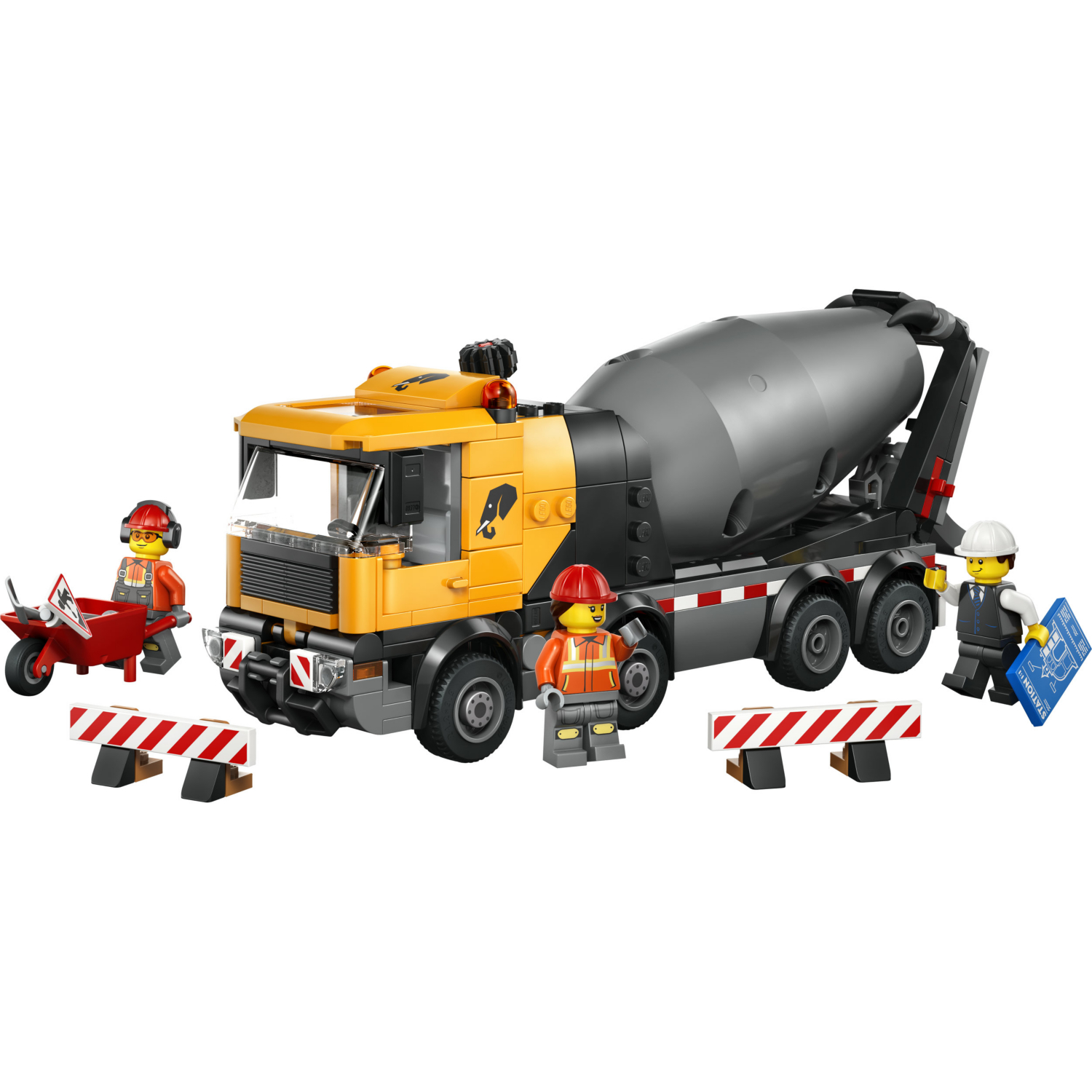 Lego City Cement Mixer Truck Construction Toy 60478 - Image 14