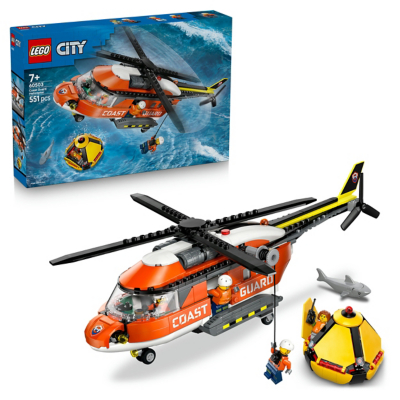 LEGO City Coast Guard Helicopter Construction Set 60503
