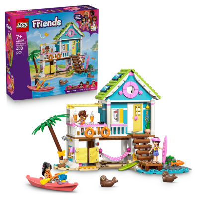 LEGO Friends Beach House With Seals Construction Set 42699