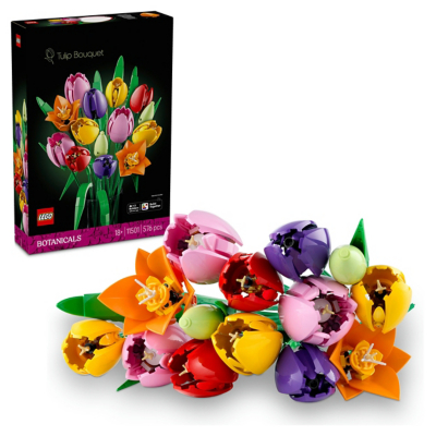 LEGO Botanicals Tulip Bouquet Artificial Flowers Set 11501