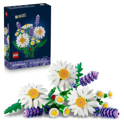 LEGO Botanicals Daisies - Artificial Flowers 11508, Multi